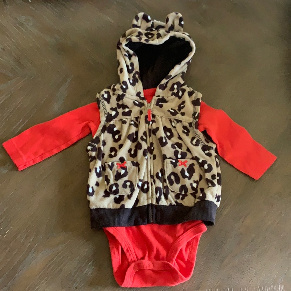 Carter’s onesie and vest